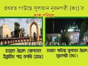 হযরত গাউছে সুলতান নূরনগরী (কঃ)’র বংশ পরিচয়।