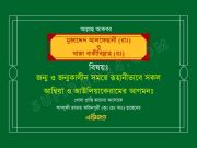 জন্ম ও জন্মকালীন সময়ে রূহানীভাবে সকল আম্বিয়া ও আউলিয়াকেরামের আগমন জন্ম ও জন্মকালীন সময়ে রূহানীভাবে সকল আম্বিয়া ও আউলিয়াকেরামের আগমনঃ