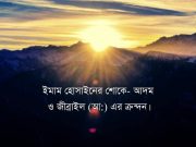 ইমাম হোসাইনের শোকে- আদম ও জীব্রাইল (আ:) এর ক্রন্দন।