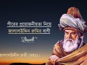 পীরের প্রয়োজনীয়তা নিয়ে জালালউদ্দিন রুমির বাণী