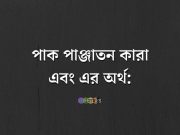 পাক পাঞ্জাতন কারা এবং এর অর্থ: