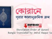 কুরআনের সূরার কালানুক্রমিক ক্রম (Revelation Order of Quran)