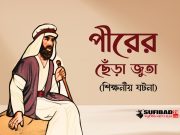 ১২ বছর খেদমতের পুরুষ্কার পীরের ছেঁড়া জুতা।