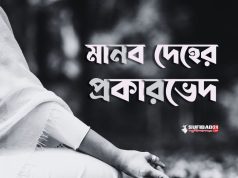 মানব দেহের প্রকারভেদ ও সকল অঙ্গের অর্থ।