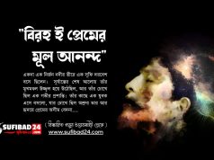 বিরহ ই প্রেমের মূল আনন্দ (সূফি দরবেশের ঘটনা)