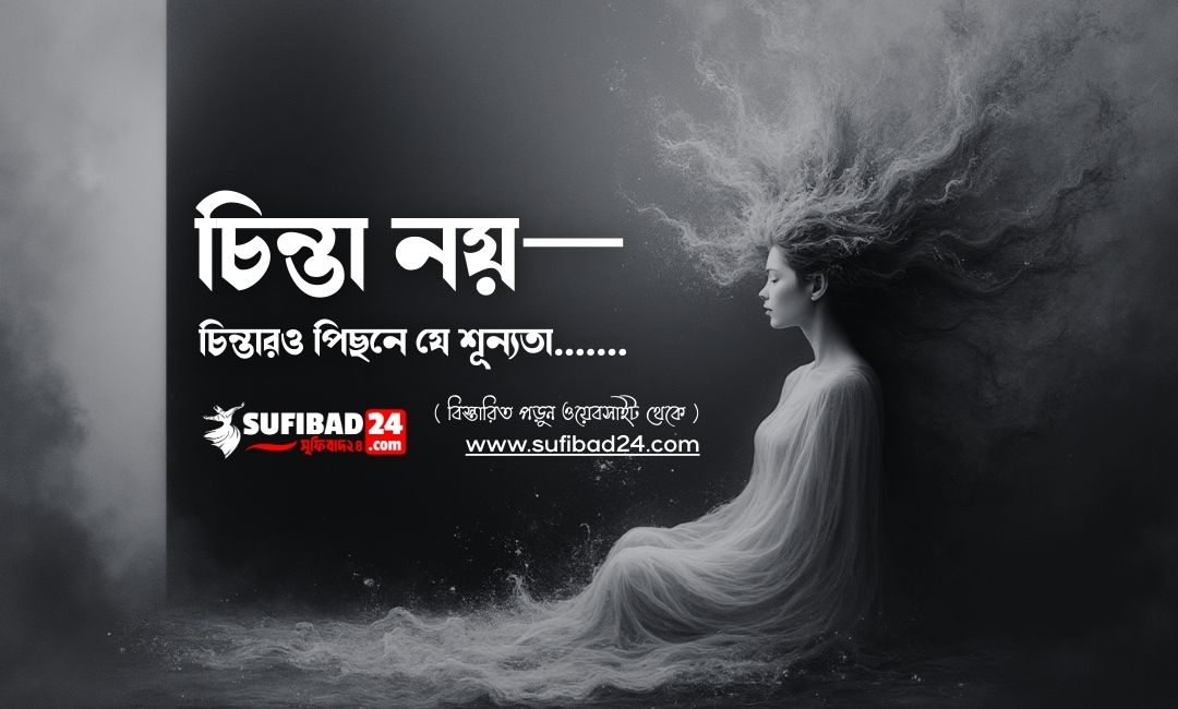 চিন্তা নয়—চিন্তারও পিছনে যে শূন্যতা, সেটিই আসল।